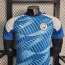CAMISA VERSÃO PLAYER DO MANCHESTER CITY 23/24 AZUL TREINO