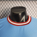 CAMISA VERSÃO PLAYER DO MANCHESTER CITY 22/23 AZUL